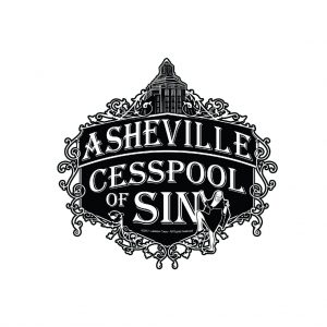 LaZoom Tours - Asheville Cesspool of Sin Logo