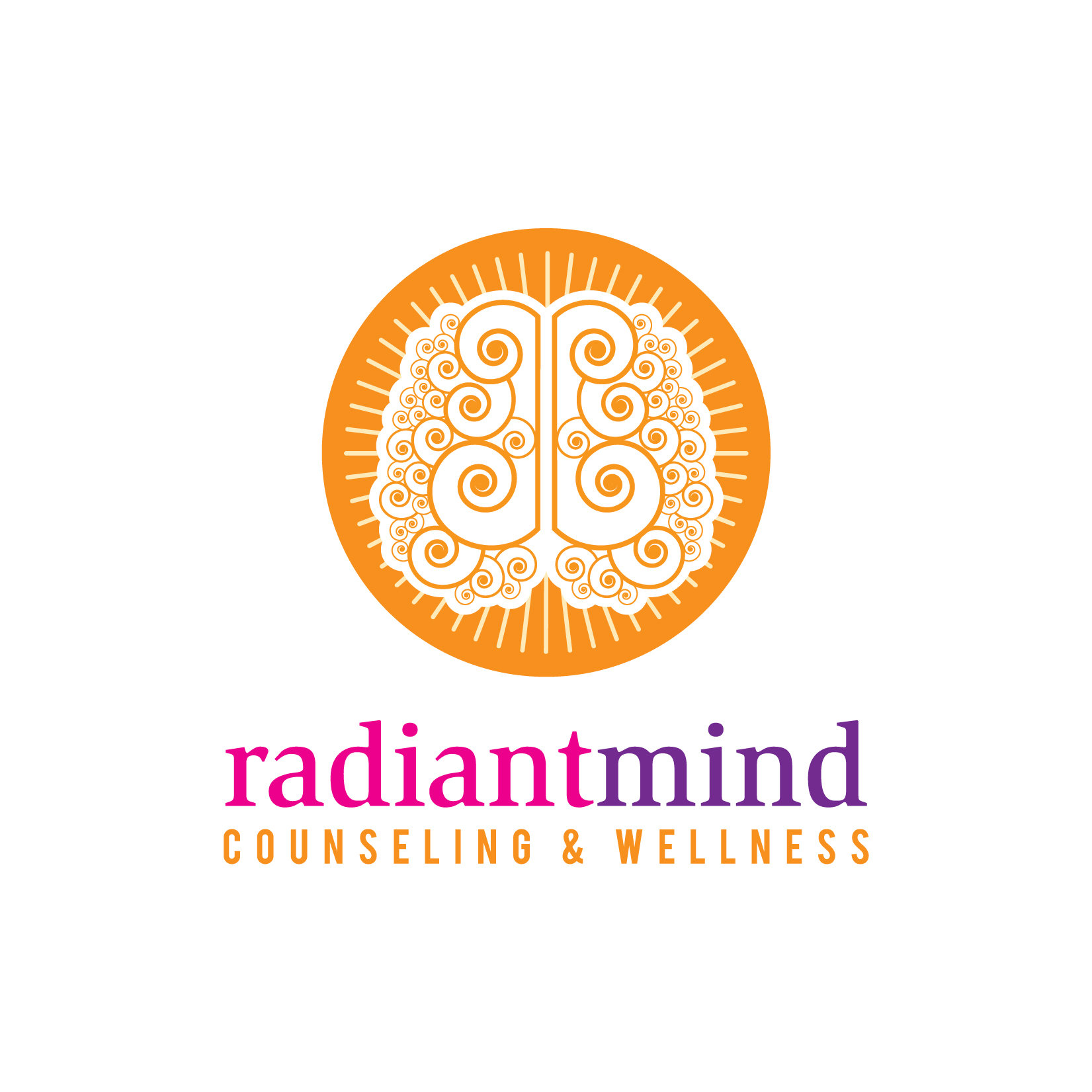 RadiiantMind Counseling & Wellness Logo